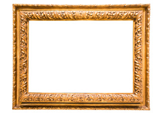 rectangularframe for photo on isolated background