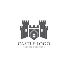Castle Logo - Vector logo template