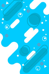  abstract color vector background with geometric shapes