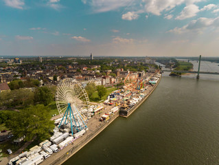 an amusement park in Cologne Germany