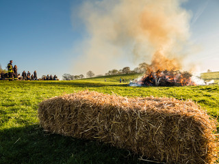Osterfeuer Wache