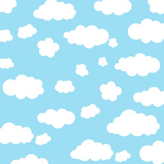 Background with clouds in the sky.