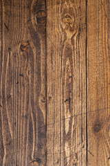 Obraz premium Old wooden texture background. Rustic wooden table or floor.