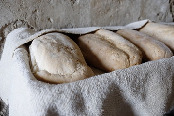 homemade bread loaves