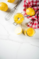 Homemade lemon curd