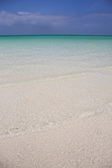 Fototapeta na wymiar Amazing Beach with White Sand Zanzibar,Tanzania