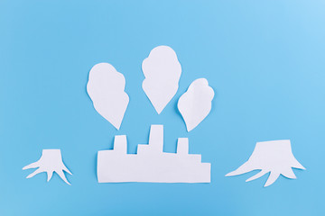 deforestation concept image