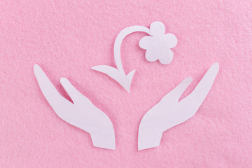 love to nature concept