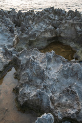 Hang Rai rocky coast beach