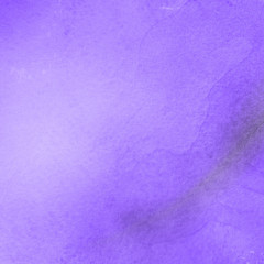 Violet ink and watercolor textures on white paper background. Paint leaks and ombre effects. Hand painted abstract image.