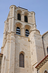 Fototapeta na wymiar Vezelay, l'Abbazia di Santa Maria Maddalena - Borgogna