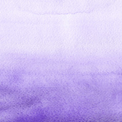 Fototapeta na wymiar Violet ink and watercolor textures on white paper background. Paint leaks and ombre effects. Hand painted abstract image.