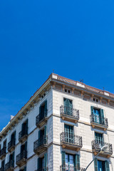 Fototapeta na wymiar Stunning architecture from Barcelona, Spain in Europe