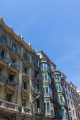 Fototapeta na wymiar Stunning architecture from Barcelona, Spain in Europe