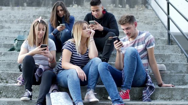 Adolescents addiction to new technology trends