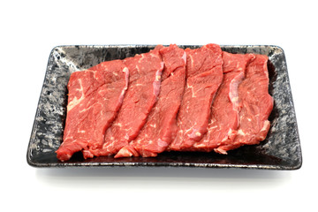 牛カルビのブツ撮り