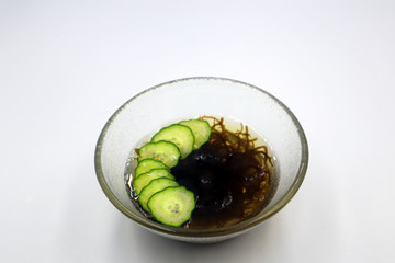 もずく酢のブツ撮り