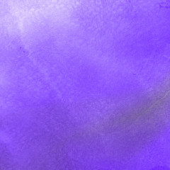 Violet ink and watercolor textures on white paper background. Paint leaks and ombre effects. Hand painted abstract image.