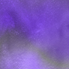 Violet ink and watercolor textures on white paper background. Paint leaks and ombre effects. Hand painted abstract image.
