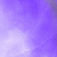 Violet ink and watercolor textures on white paper background. Paint leaks and ombre effects. Hand painted abstract image.