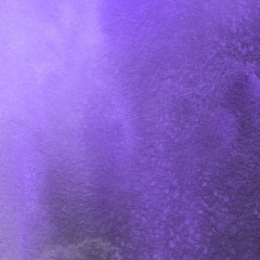 Violet ink and watercolor textures on white paper background. Paint leaks and ombre effects. Hand painted abstract image.