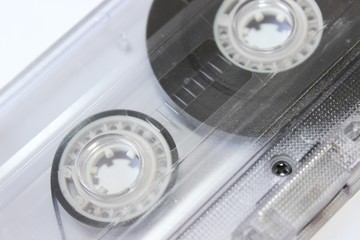 Naklejka premium Old audio cassette