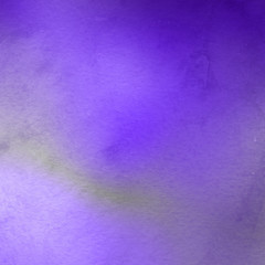 Violet ink and watercolor textures on white paper background. Paint leaks and ombre effects. Hand painted abstract image.