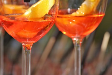 glass of martini