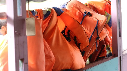 Safety buoy for ship activities