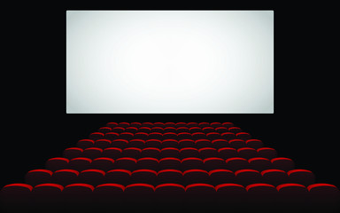 Cinema movie theater vector design illustration