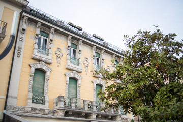 Fototapeta na wymiar Classic italian architecture