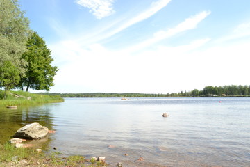 landscape with river