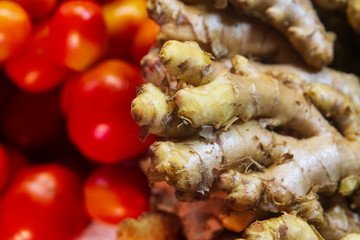 ginger and tomatoes