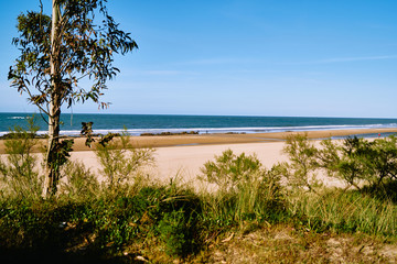 Fototapeta na wymiar beach in north of spain