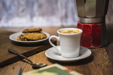 coffee and cookies