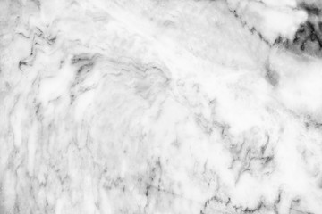 Closeup- White Marble Texture Full Frame Background