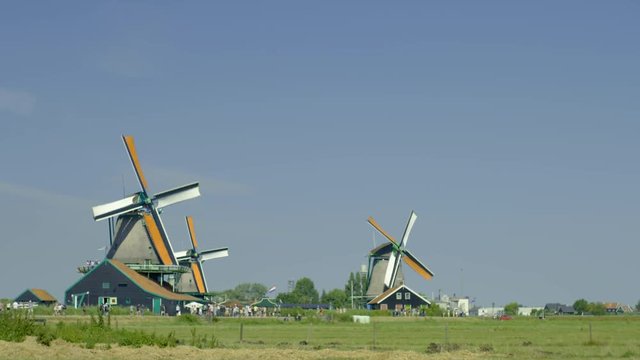 Mills of Koog aan de Zaan in Netherlands.