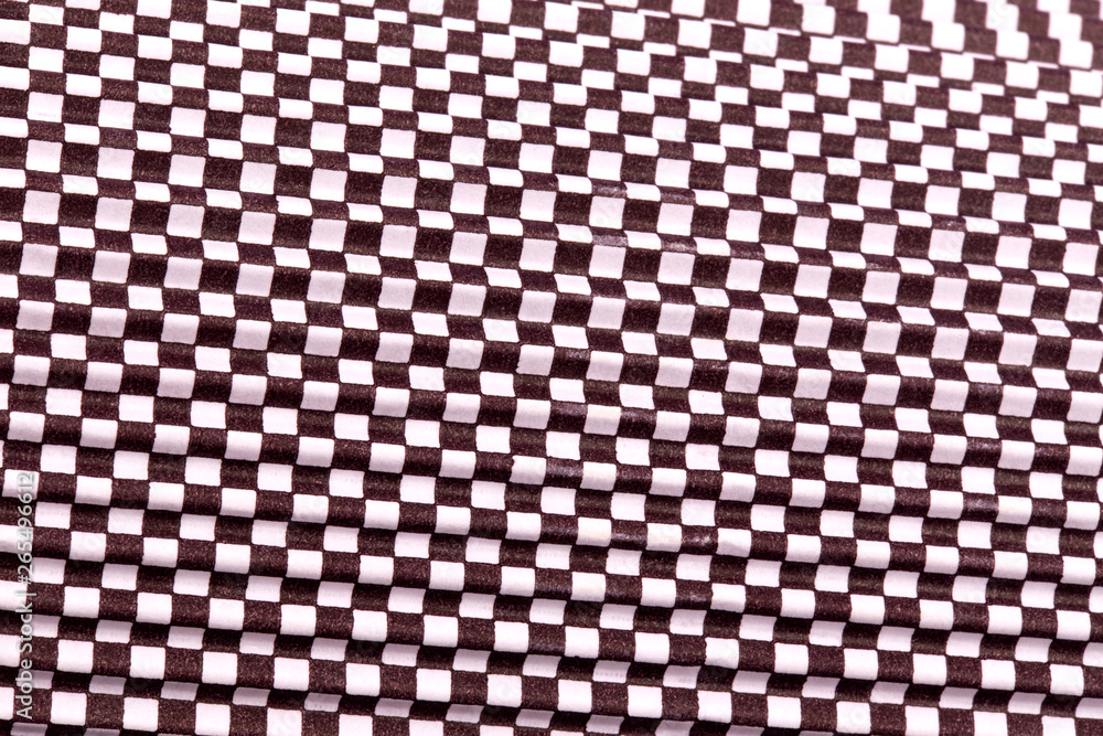 Poster abstract texture black white squares finish macro close-up background at close range