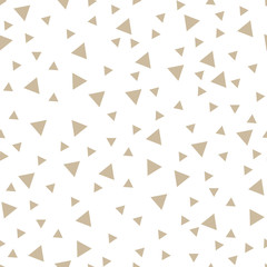Seamless triangle pattern, vector background