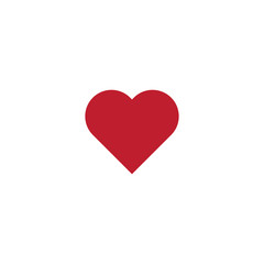 Heart icon vector