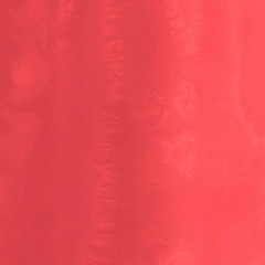 Red ink and watercolor texture on white paper background. Paint leaks and ombre effects. Hand painted abstract image.