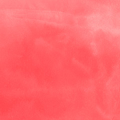 Red ink and watercolor texture on white paper background. Paint leaks and ombre effects. Hand painted abstract image.