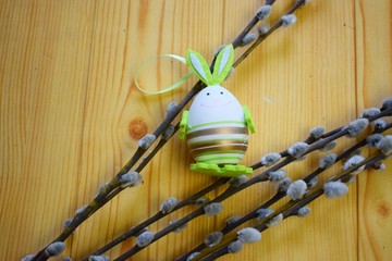 Easter bunny eggs