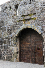 Fototapeta na wymiar Entrance to the ancient fortress Gonio in Adjara, Georgia