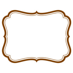 周年イベントやお祝い事などで使いやすいゴージャスでアンティーク調のフレームデザイン