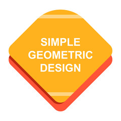 Minimalistic design, creative concept, modern diagonal abstract background Geometric element.