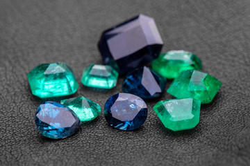 Precious Gems Sapphire and Emeralds