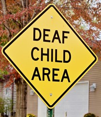 Deaf Child Warning Sign
