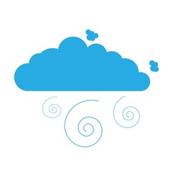 Rain Clouds Vector Illustration