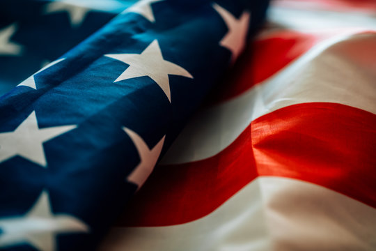 Background with american flag